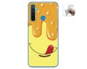 Funda Gel Tpu para Realme 5 / 5s / 5i / 6i diseño Helado Vainilla Dibujos