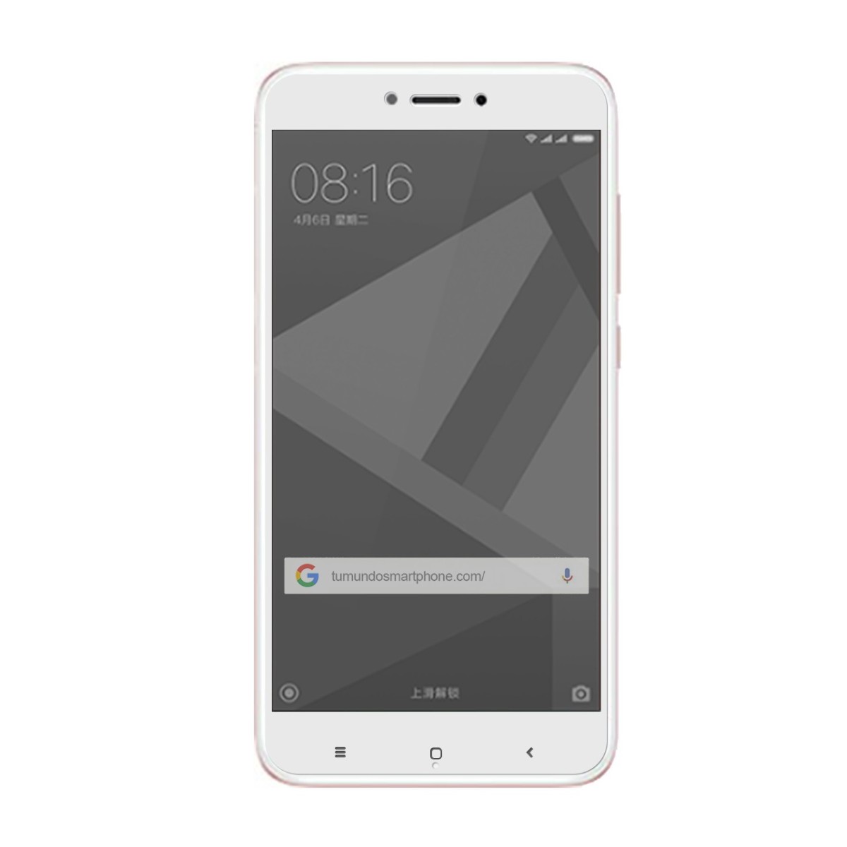 Protector Cristal Templado Frontal Completo Blanco para Xiaomi Redmi 4X Vidrio