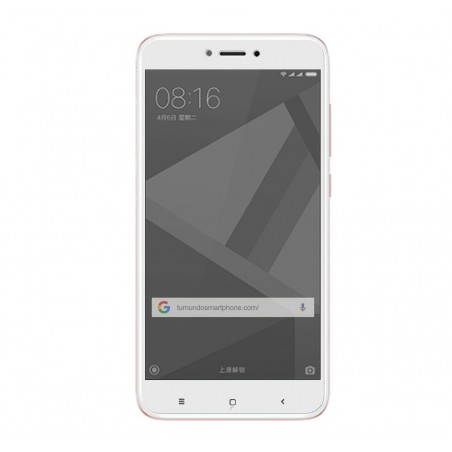 Protector Cristal Templado Frontal Completo Blanco para Xiaomi Redmi 4X Vidrio