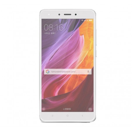 Protector Cristal Templado Frontal Completo Blanco para Xiaomi Redmi Note 4X / Note 4 Version Global Vidrio