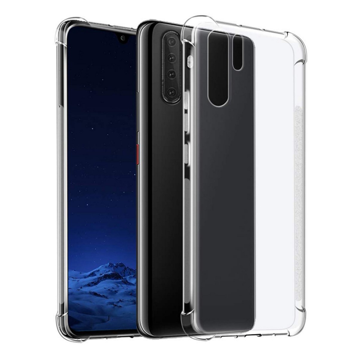 Funda Gel Tpu Anti-Shock Transparente para Huawei Mate 30 Pro