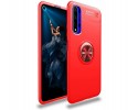 Funda Magnetica Soporte con Anillo Giratorio 360 para Huawei Nova 5T / Honor 20 Roja