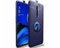 Funda Magnetica Soporte con Anillo Giratorio 360 para Oppo Reno 2Z Azul