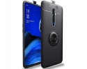 Funda Magnetica Soporte con Anillo Giratorio 360 para Oppo Reno 2Z Negra
