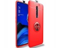 Funda Magnetica Soporte con Anillo Giratorio 360 para Oppo Reno 2Z Roja