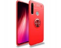 Funda Magnetica Soporte con Anillo Giratorio 360 para Xiaomi Redmi Note 8T Roja