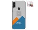 Personaliza tu Funda Gel Mate con tu Fotografia para Alcatel 3X 2020 dibujo personalizada