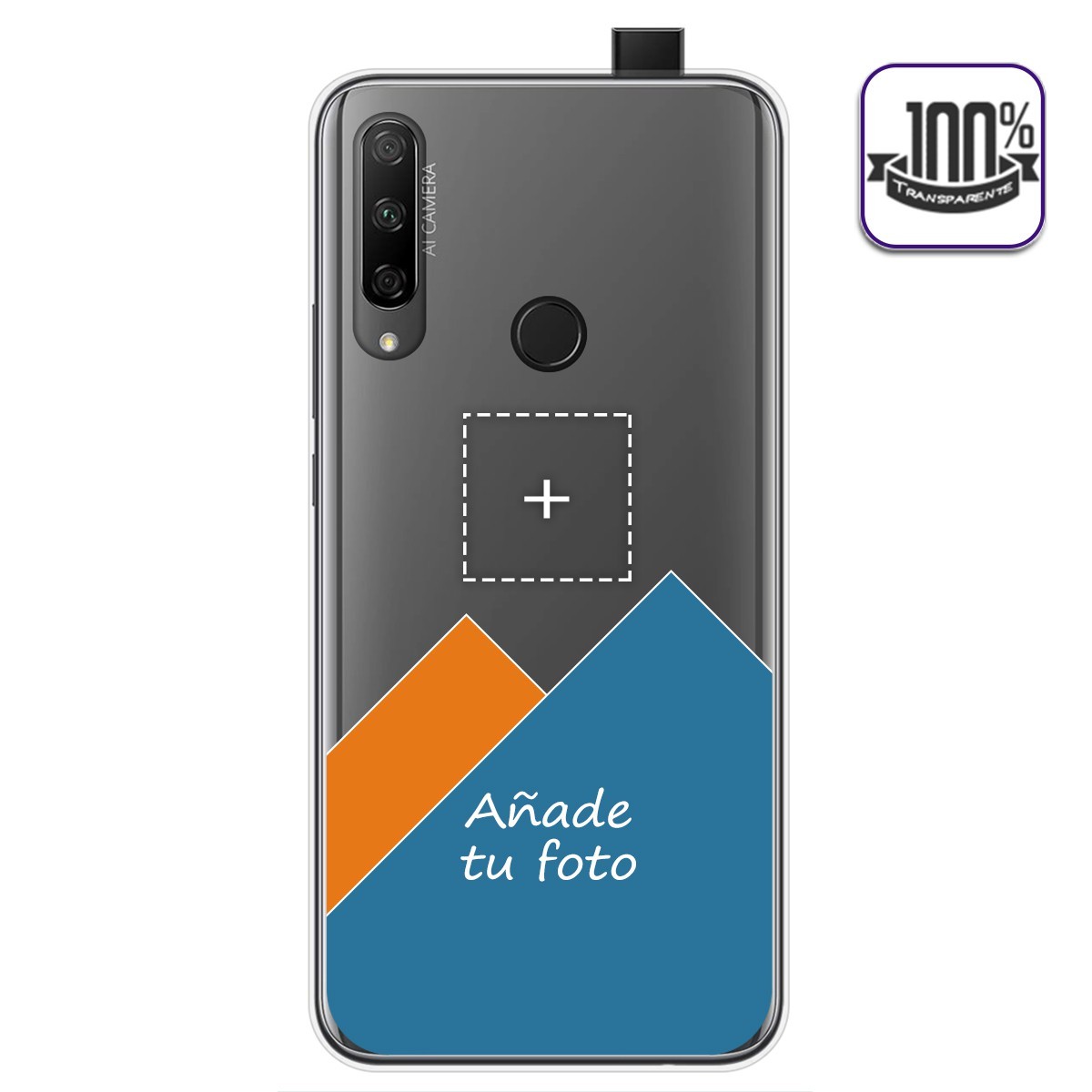 Personaliza tu Funda Gel 100% Transparente con tu Fotografia para Huawei Honor 9X dibujo personalizada