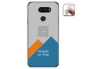 Personaliza tu Funda Gel Mate con tu Fotografia para Lg K40S dibujo personalizada
