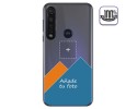 Personaliza tu Funda Gel 100% Transparente con tu Fotografia para Motorola Moto G8 Plus dibujo personalizada