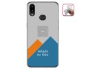 Personaliza tu Funda Gel Mate con tu Fotografia para Samsung Galaxy A10s dibujo personalizada