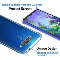 Funda Gel Tpu Anti-Shock Transparente para Lg K50S 2