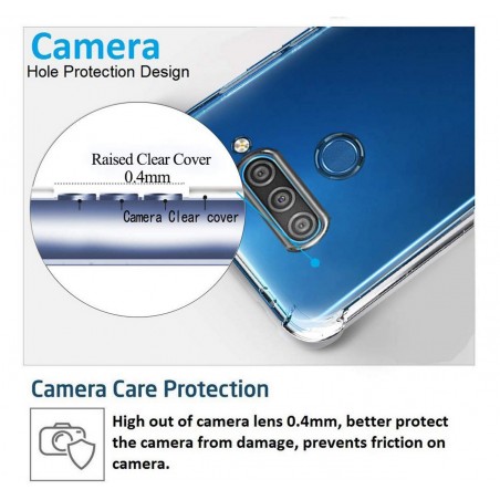 Funda Gel Tpu Anti-Shock Transparente para Lg K50S