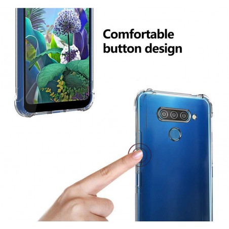 Funda Gel Tpu Anti-Shock Transparente para Lg K50S