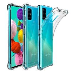 Funda Gel Tpu Anti-Shock Transparente para Samsung Galaxy A51 2
