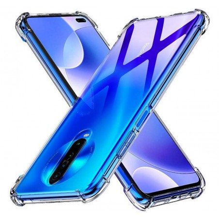 Funda Gel Tpu Anti-Shock Transparente para Xiaomi Pocophone POCO X2