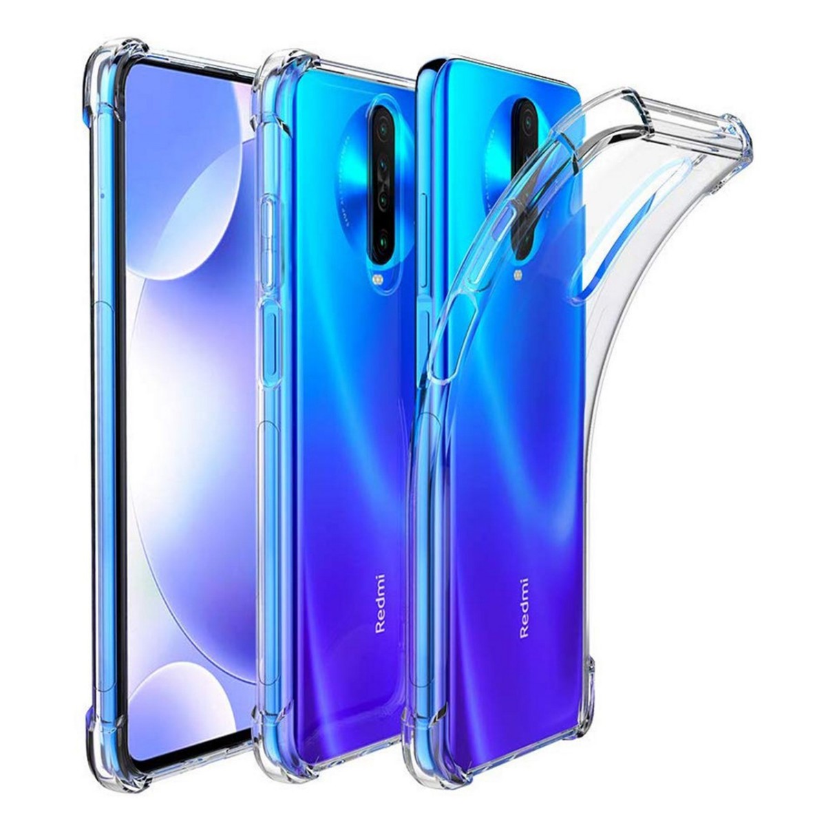 Funda Gel Tpu Anti-Shock Transparente para Xiaomi Pocophone POCO X2