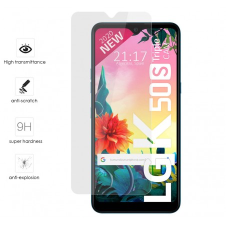 Protector Cristal Templado para Lg K50S Vidrio