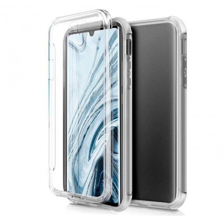 Funda Completa Transparente Pc + Tpu Full Body 360 para Xiaomi Mi Note 10