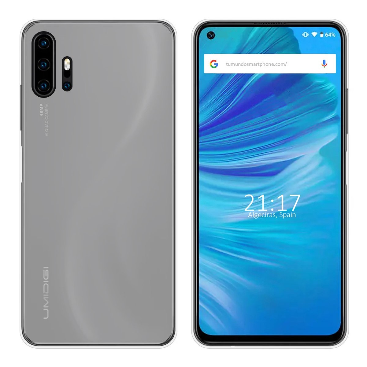 Funda Gel Tpu para Umidigi F2 Color Transparente