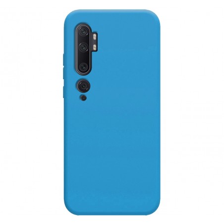 Funda Silicona Líquida Ultra Suave para Xiaomi Mi Note 10 color Azul