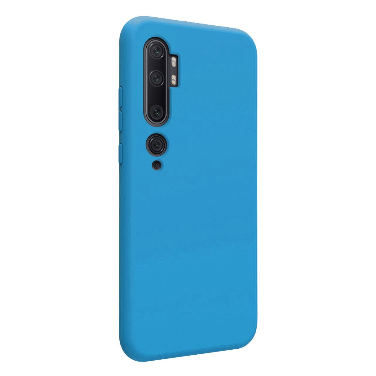 Funda Silicona Líquida Ultra Suave para Xiaomi Mi Note 10 color Azul