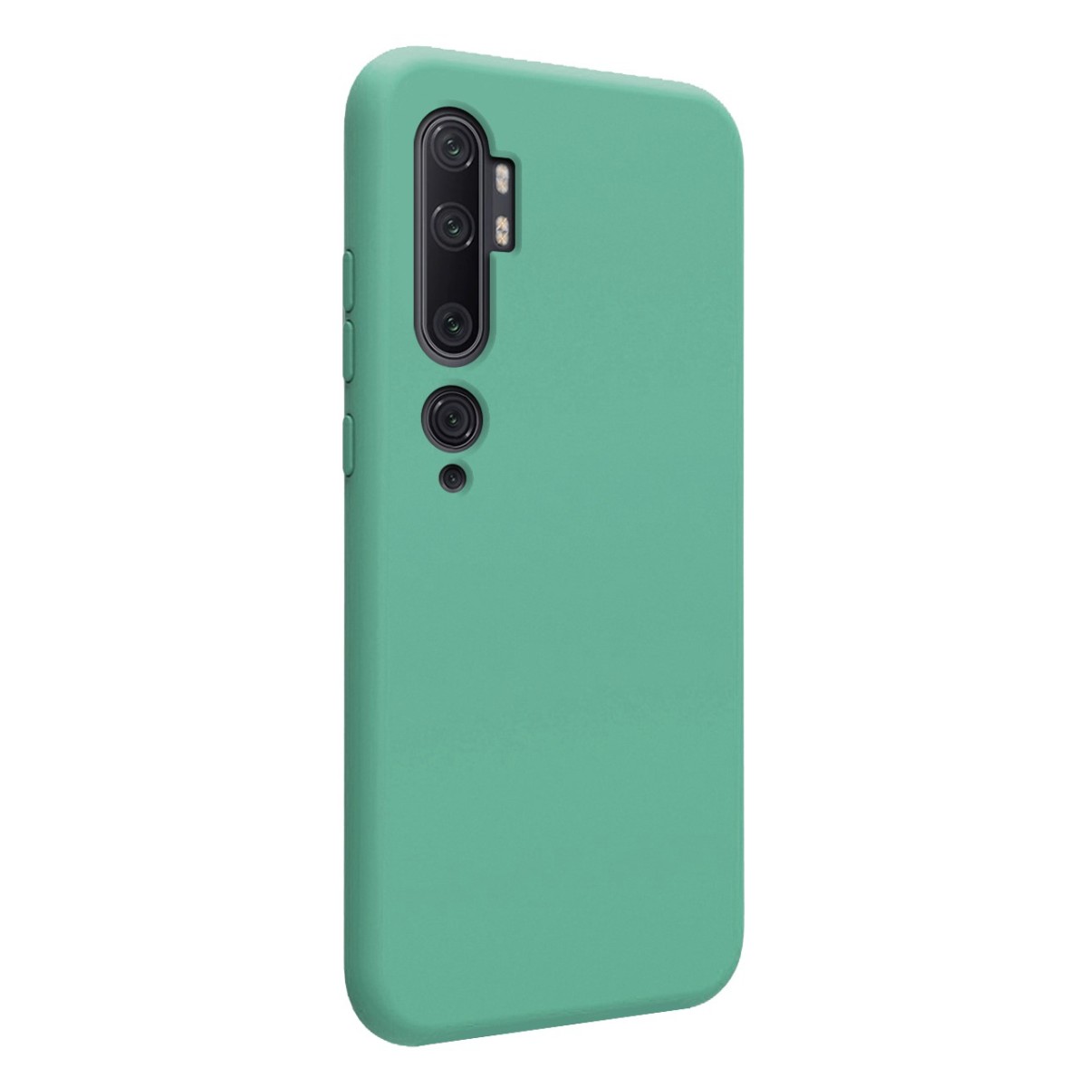 Funda Silicona Líquida Ultra Suave para Xiaomi Mi Note 10 color Verde