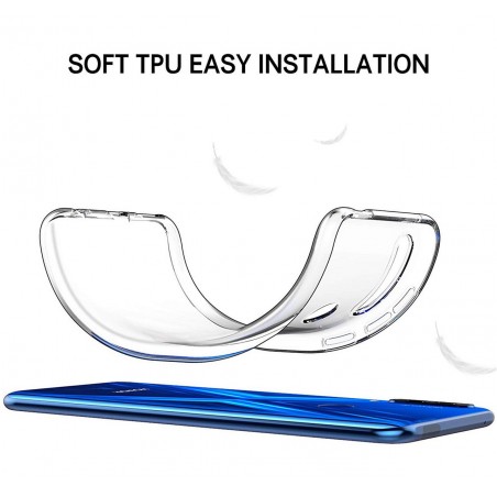 Funda Gel Tpu Fina Ultra-Thin 0,5mm Transparente para Huawei Honor 9X