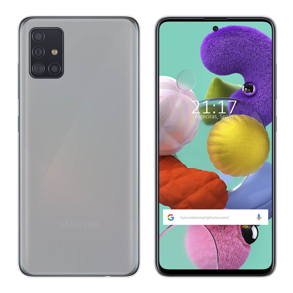 Funda Gel Tpu para Samsung Galaxy A51 Color Transparente