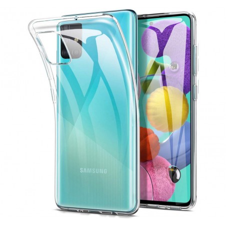 Funda Gel Tpu Fina Ultra-Thin 0,5mm Transparente para Samsung Galaxy A51