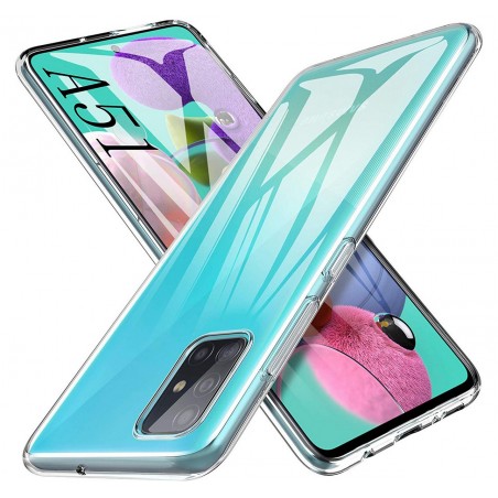 Funda Gel Tpu Fina Ultra-Thin 0,5mm Transparente para Samsung Galaxy A51