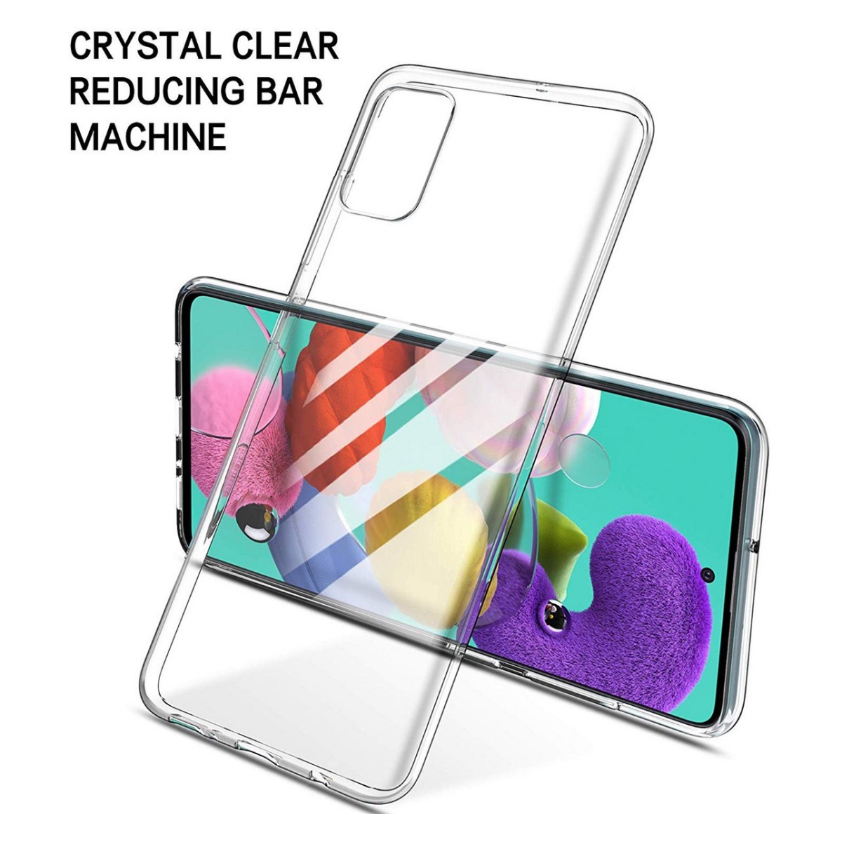 Funda Gel Tpu Fina Ultra-Thin 0,5mm Transparente para Samsung Galaxy A51