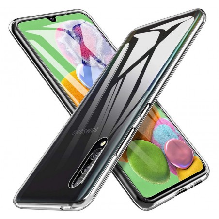 Funda Gel Tpu Fina Ultra-Thin 0,5mm Transparente para Samsung Galaxy A90 5G