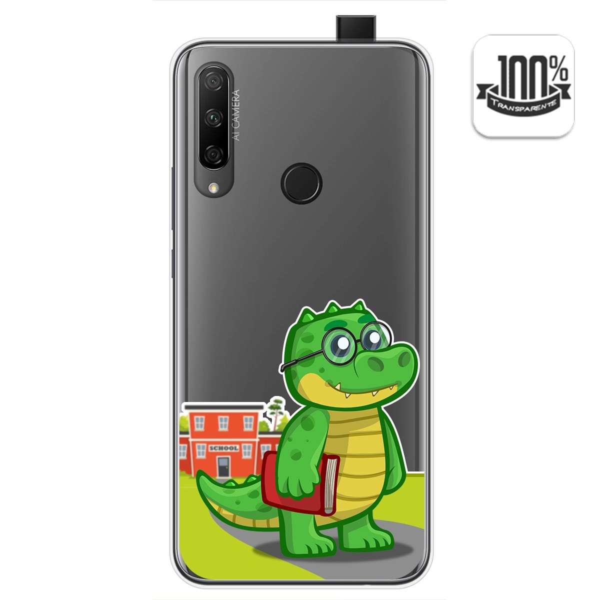 Funda Gel Transparente para Huawei Honor 9X diseño Coco Dibujos
