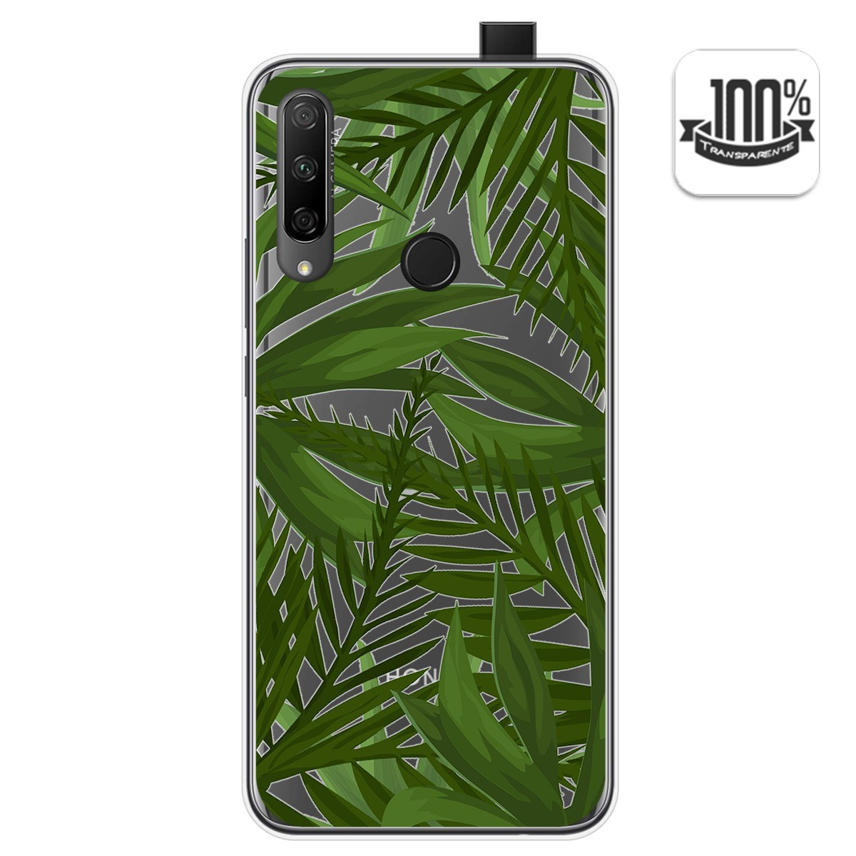 Funda Gel Transparente para Huawei Honor 9X diseño Jungla Dibujos