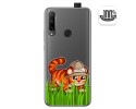Funda Gel Transparente para Huawei Honor 9X diseño Tigre Dibujos