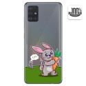 Funda Gel Transparente para Samsung Galaxy A51 diseño Conejo Dibujos