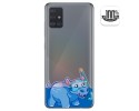Funda Gel Transparente para Samsung Galaxy A51 diseño Hipo Dibujos