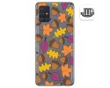 Funda Gel Transparente para Samsung Galaxy A51 diseño Otoño Dibujos