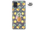 Funda Gel Transparente para Samsung Galaxy A51 diseño Piña Dibujos