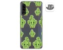 Funda Gel Transparente para Samsung Galaxy A90 5G diseño Cactus Dibujos