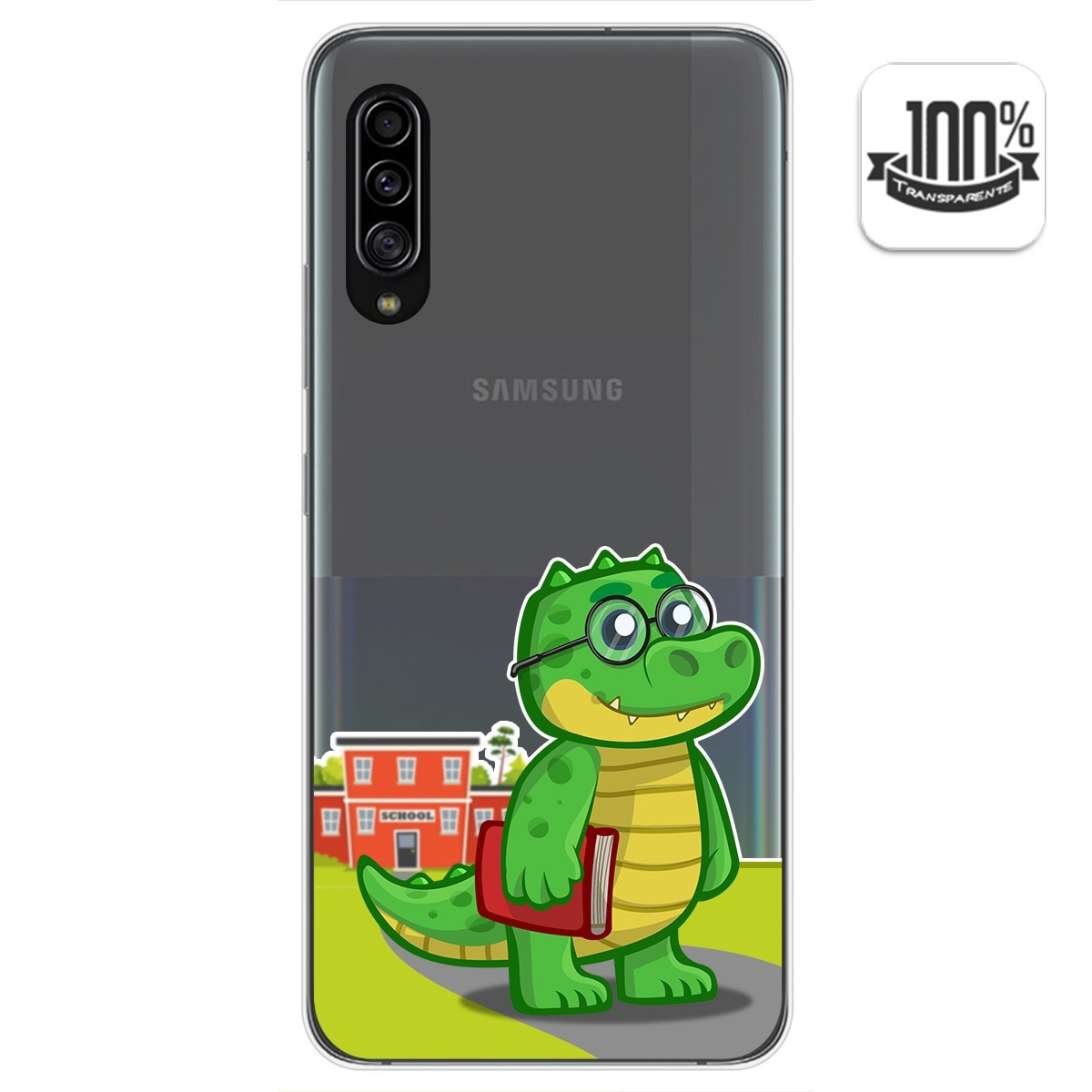 Funda Gel Transparente para Samsung Galaxy A90 5G diseño Coco Dibujos