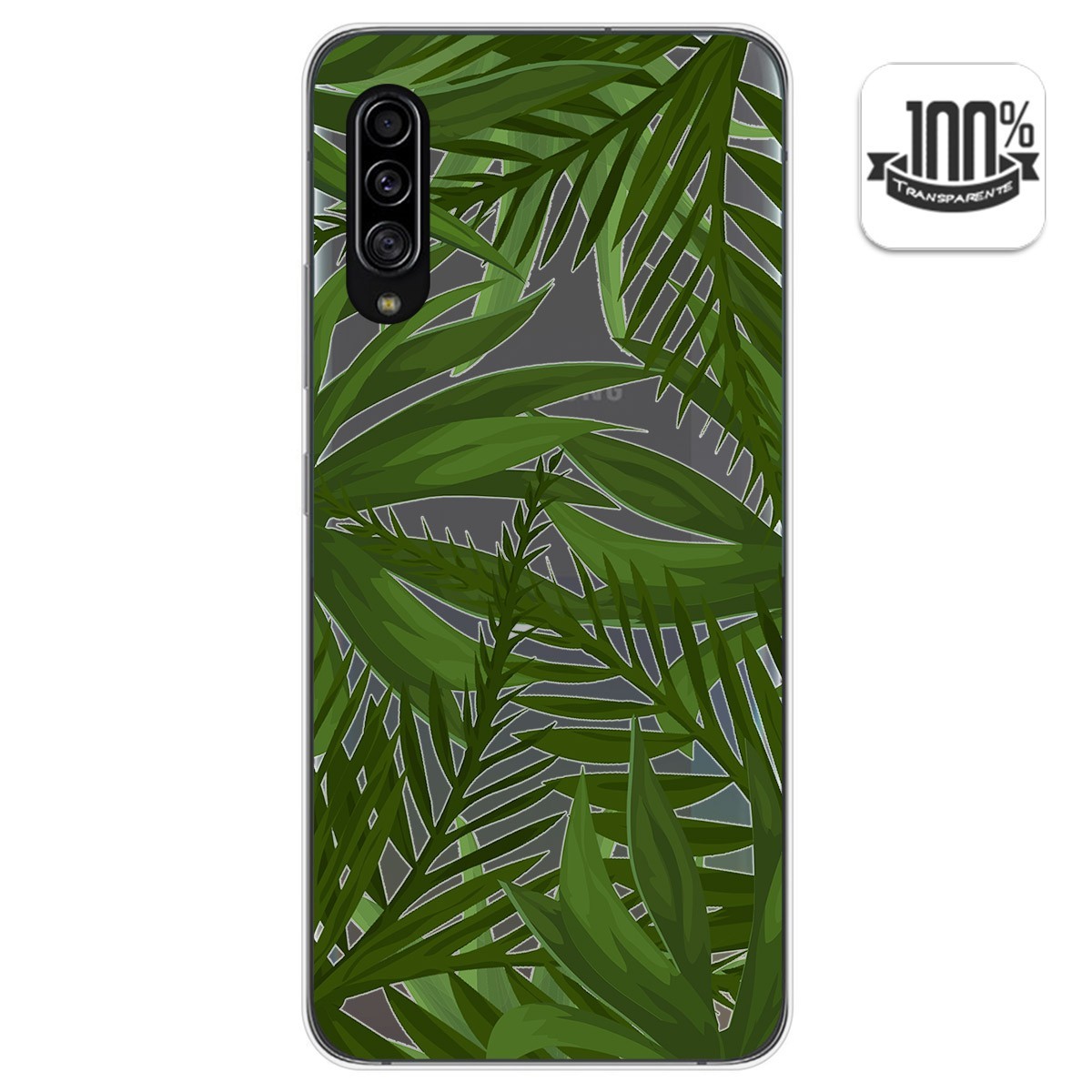 Funda Gel Transparente para Samsung Galaxy A90 5G diseño Jungla Dibujos