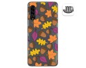 Funda Gel Transparente para Samsung Galaxy A90 5G diseño Otoño Dibujos