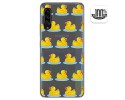 Funda Gel Transparente para Samsung Galaxy A90 5G diseño Pato Dibujos