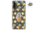 Funda Gel Transparente para Samsung Galaxy A90 5G diseño Piña Dibujos