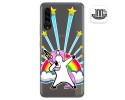 Funda Gel Transparente para Samsung Galaxy A90 5G diseño Unicornio Dibujos