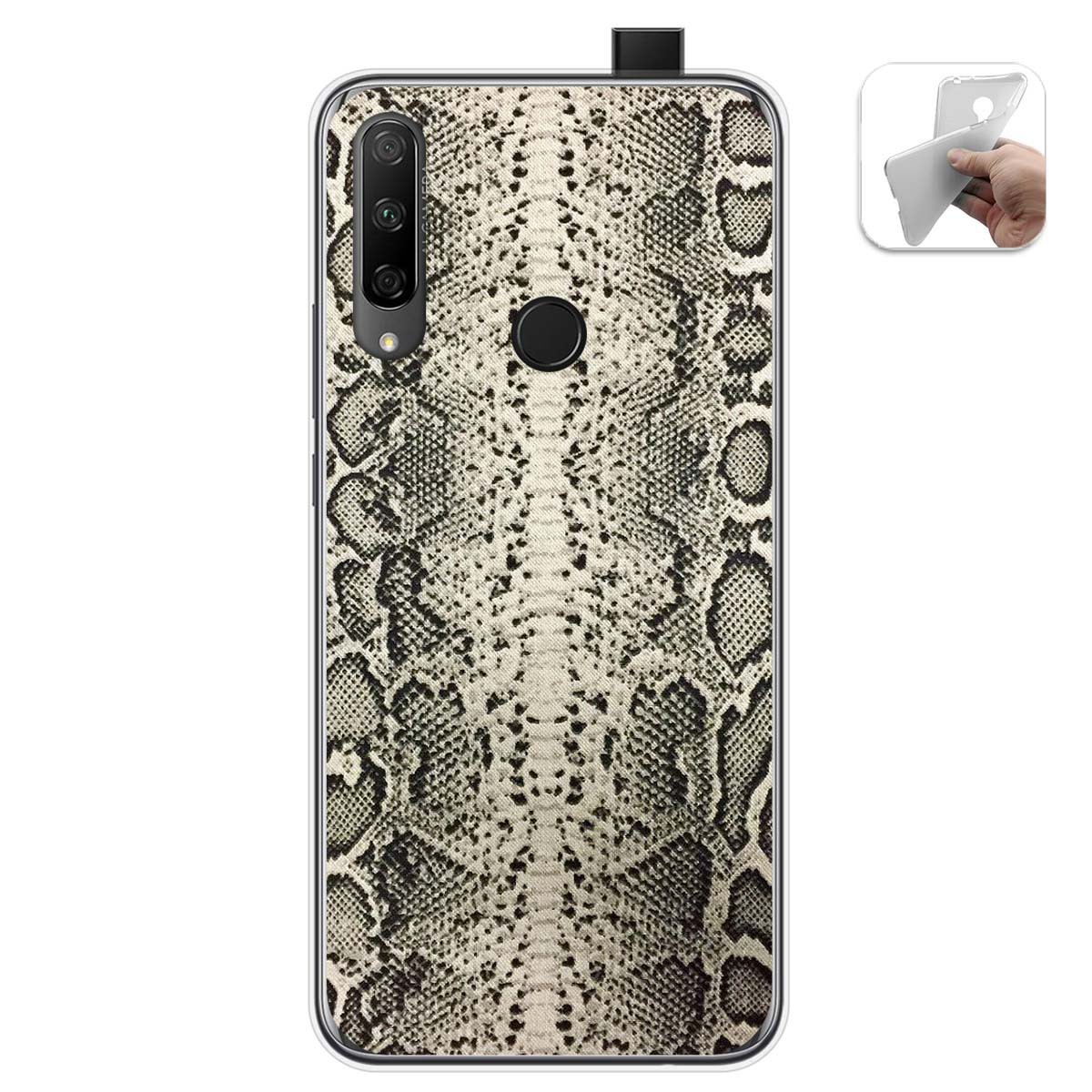 Funda Gel Tpu para Huawei Honor 9X diseño Animal 01 Dibujos