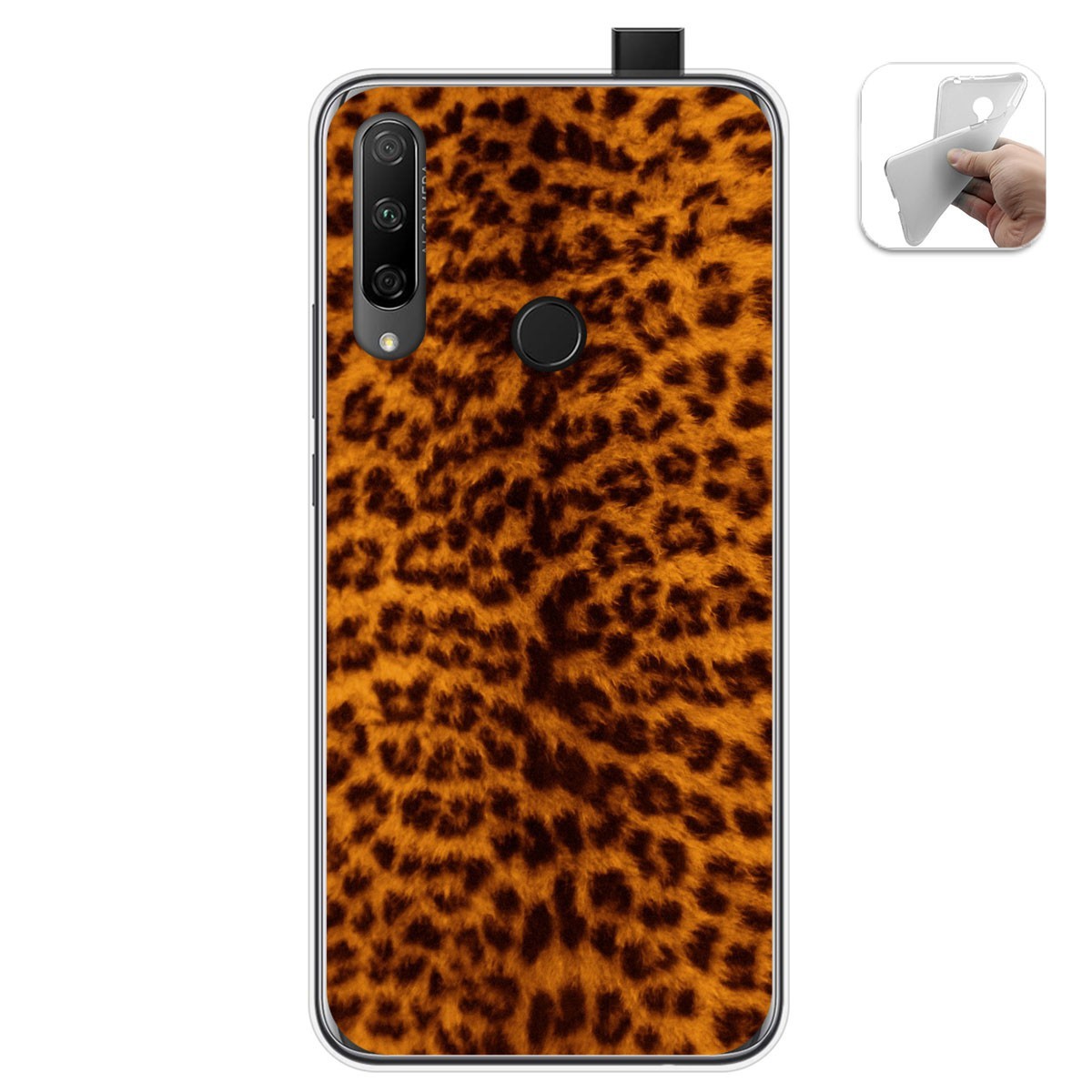 Funda Gel Tpu para Huawei Honor 9X diseño Animal 03 Dibujos
