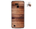 Funda Gel Tpu para Cubot King Kong 3 diseño Madera 02 Dibujos